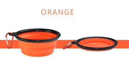 Folding Portable Silicone Pet Bowl - wnkrs