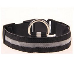 Safety LED Luminous Nylon Collar for Pets - wnkrs