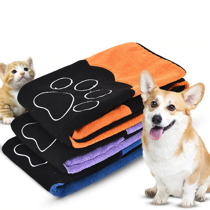 Microfiber Colorful Bath Towel for Pets - wnkrs