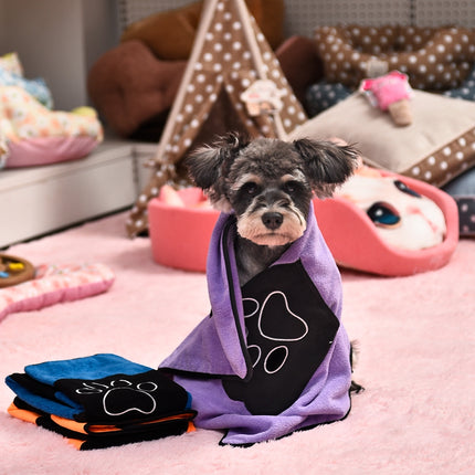 Microfiber Colorful Bath Towel for Pets - wnkrs