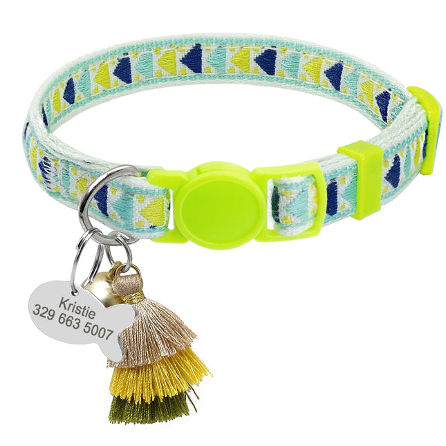 Personalized Collar for Pets with Bell - wnkrs