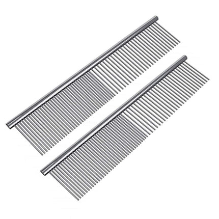 Chrome Plate Pet Grooming Comb - wnkrs