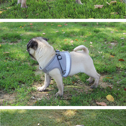 Dog's Reflective Harness with Leash - wnkrs