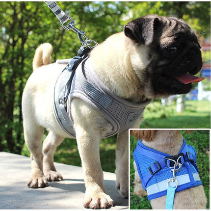 Dog's Reflective Harness with Leash - wnkrs
