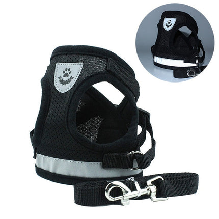 Dog's Reflective Harness with Leash - wnkrs