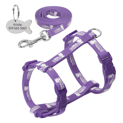 Cat's Luminous Harness And Leash Set - wnkrs