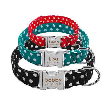 Dog's Polka Dot Collar - wnkrs
