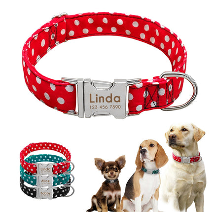 Dog's Polka Dot Collar - wnkrs