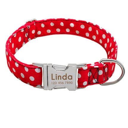 Dog's Polka Dot Collar - wnkrs