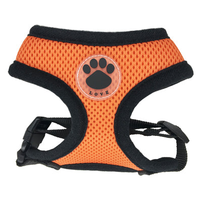 Breathable Paw Print Harness - wnkrs