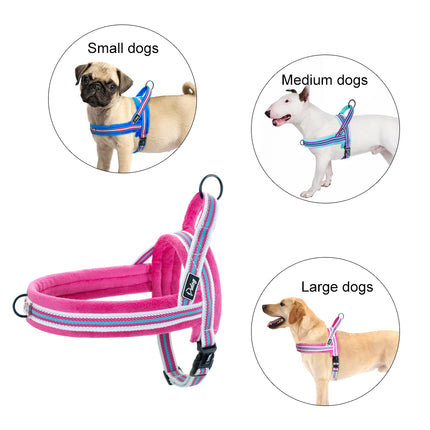 Adjustable Reflective Dog Harness - wnkrs