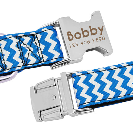 Dog's Zig Zag Pattern Collar - wnkrs