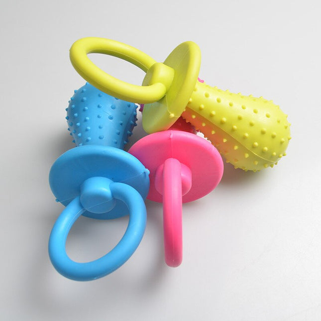 Funny Chewing Dummy Rubber Toy for Dogs - wnkrs