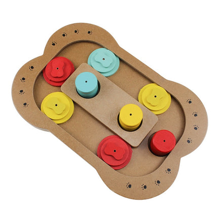 Dogs Educational Puzzle Treat Board - wnkrs