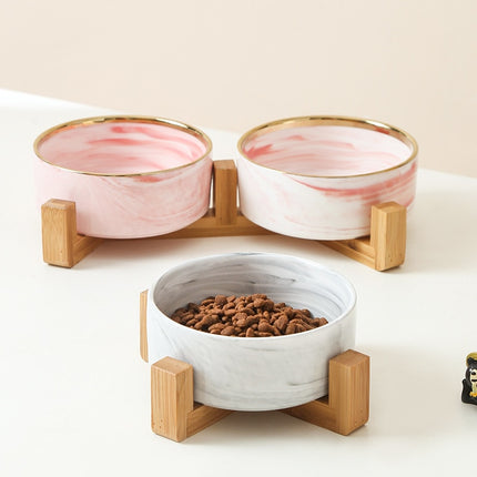 Cat's Marble Ceramic Bowl - wnkrs
