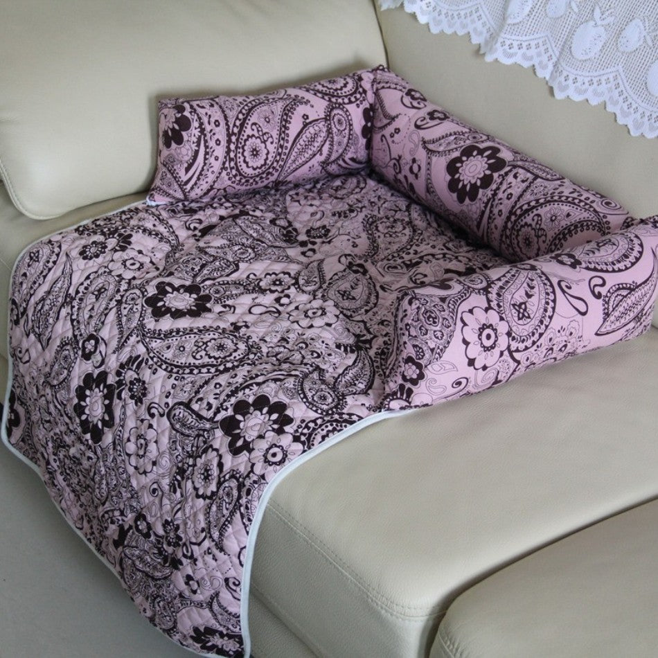 Cute Extremely Comfortable Warm Cotton Pet Sofa Mat