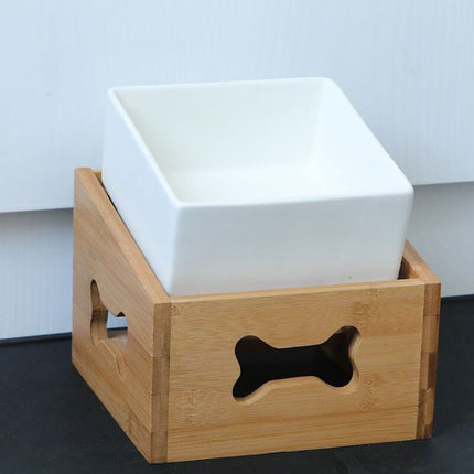 Square Shaped Pet Bowl - wnkrs