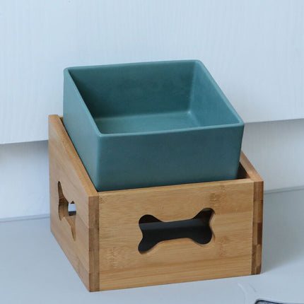 Square Shaped Pet Bowl - wnkrs