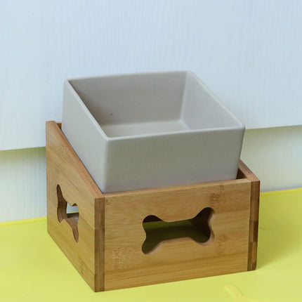 Square Shaped Pet Bowl - wnkrs