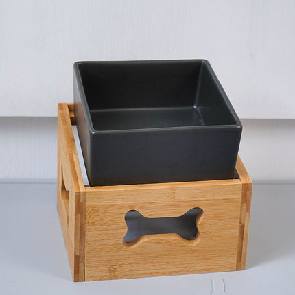 Square Shaped Pet Bowl - wnkrs