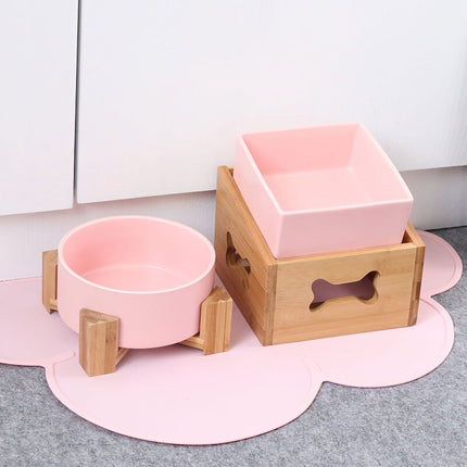 Square Shaped Pet Bowl - wnkrs