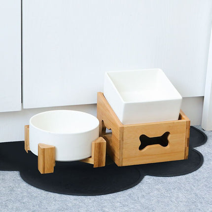 Square Shaped Pet Bowl - wnkrs