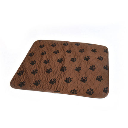 Waterproof Dog's Mat with Dog Paws Print - wnkrs