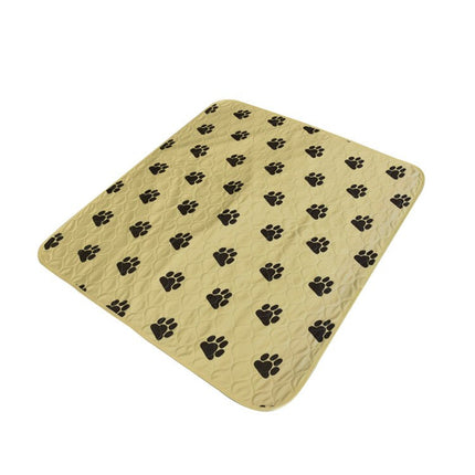 Waterproof Dog's Mat with Dog Paws Print - wnkrs