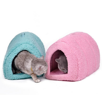 Comfortable Arch Shaped Breathable Cotton Cat House - wnkrs
