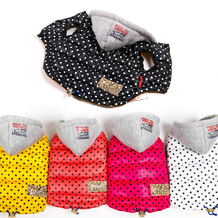 Winter Polka Dot Pet's Vest - wnkrs