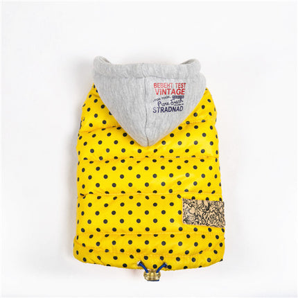 Winter Polka Dot Pet's Vest - wnkrs