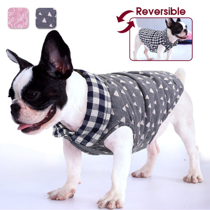 Plaid Print Vest for Dogs - wnkrs