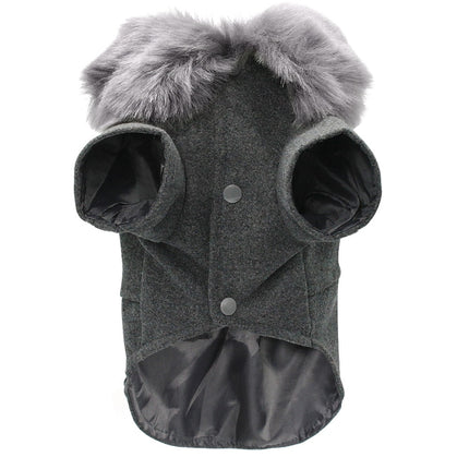 Fashion Woolen Dog Jacket - wnkrs