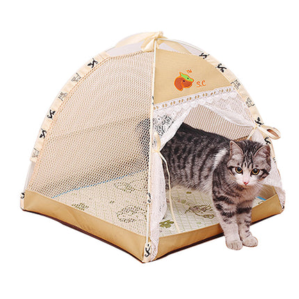 Breathable Mesh Cat Outdoor House - wnkrs