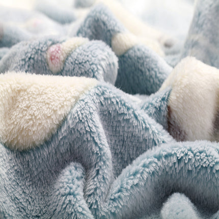 Large Fleece Blanket Bed - wnkrs