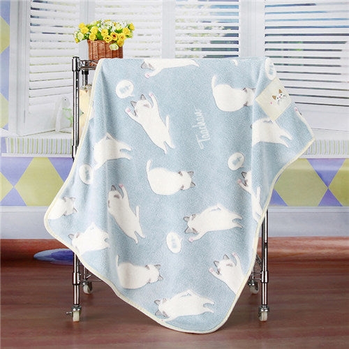 Large Fleece Blanket Bed - wnkrs