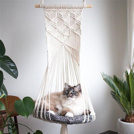 Bohemian Style Cotton Cat Bed Tapestry - wnkrs