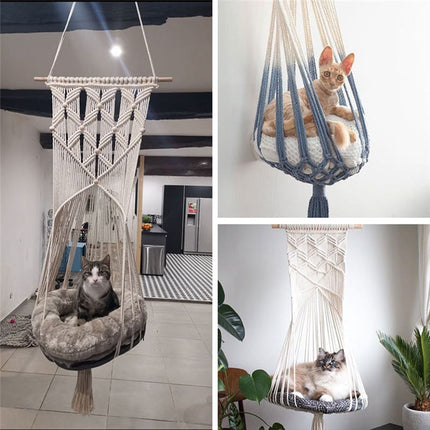 Bohemian Style Cotton Cat Bed Tapestry - wnkrs