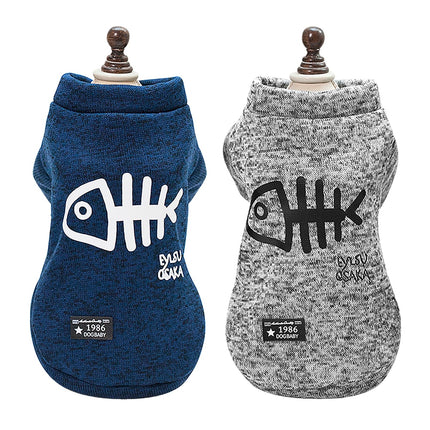 Cute Fish Printed Dog Vest - wnkrs