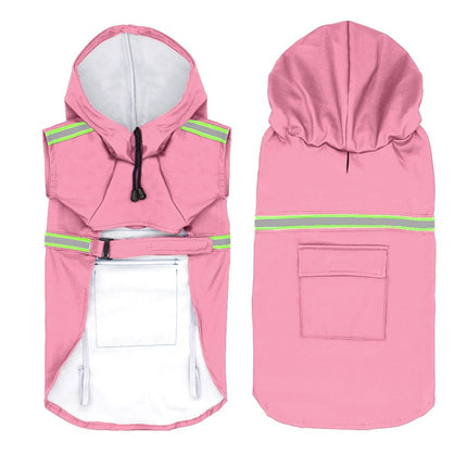 Reflective Raincoat Waterproof For Dogs - wnkrs