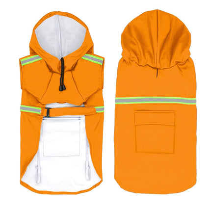 Reflective Raincoat Waterproof For Dogs - wnkrs