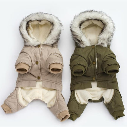 Stylish Comfortable Winter Dog's Jumpsuit - wnkrs