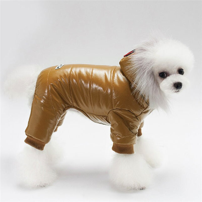 Stylish Comfortable Winter Dog's Jumpsuit - wnkrs