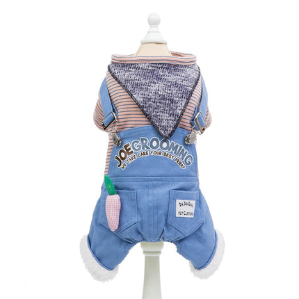 Stylish Comfortable Winter Dog's Jumpsuit - wnkrs