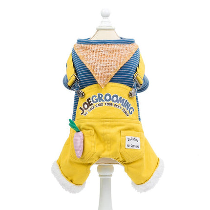 Stylish Comfortable Winter Dog's Jumpsuit - wnkrs
