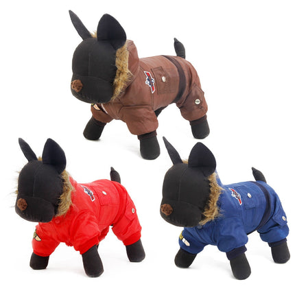 Warm Military Style Jacket for Dogs - wnkrs