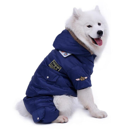 Warm Military Style Jacket for Dogs - wnkrs