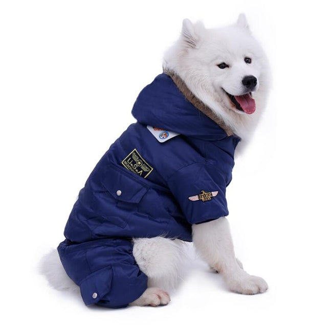 Warm Military Style Jacket for Dogs - wnkrs