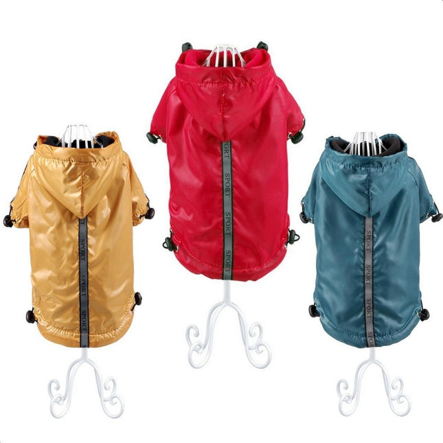 Dog Raincoat with Fleece Lining - wnkrs