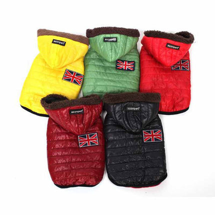 Cute Warm Hooded Dog's Vest - wnkrs
